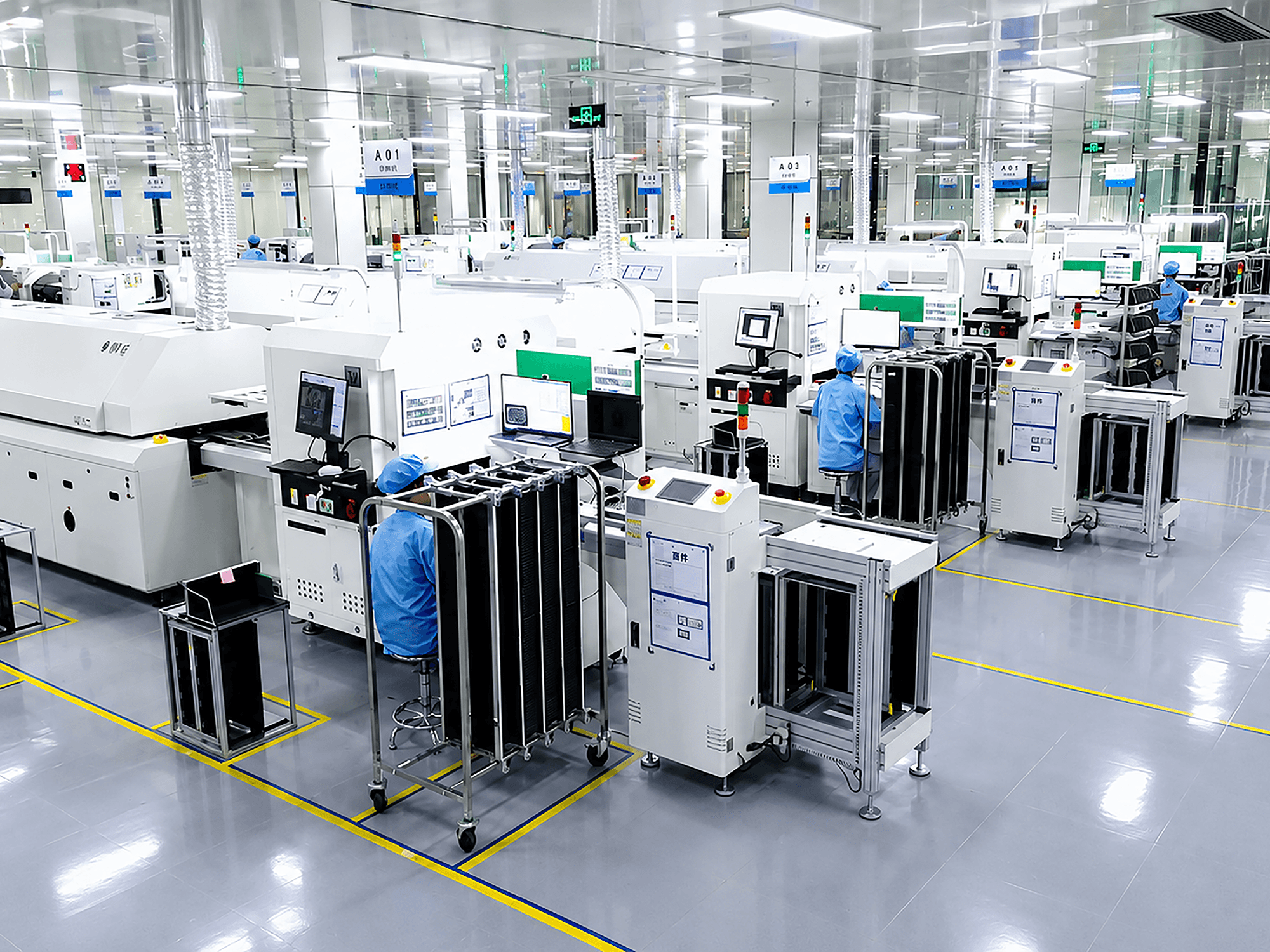 High-Precision SMT/AI Intelligent Production Line